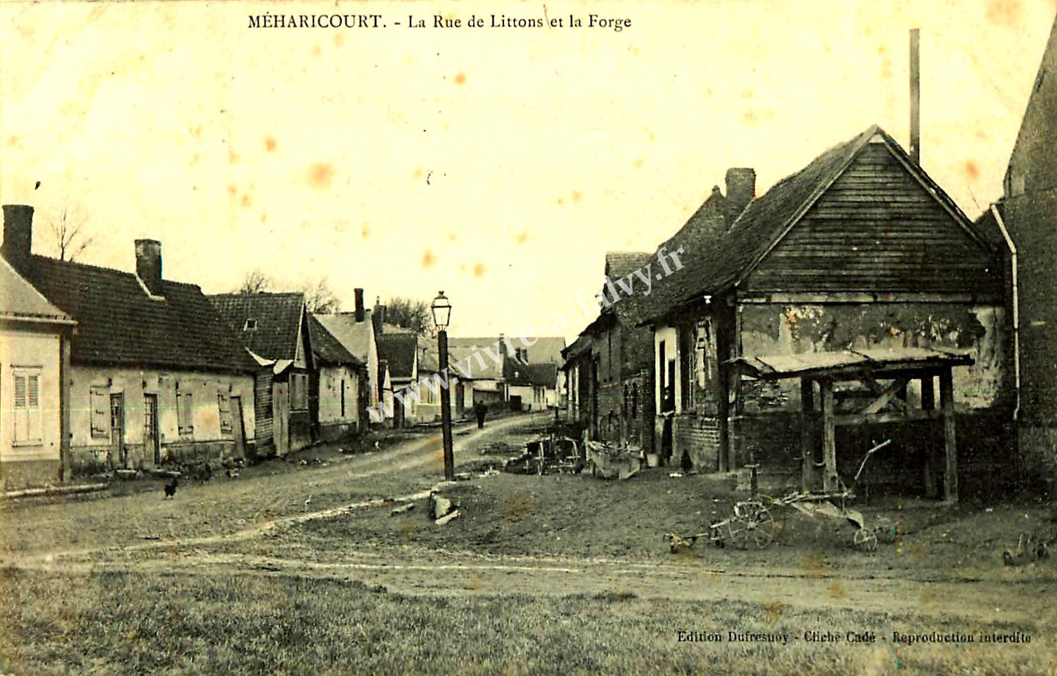 3 meharicourt la rue de littons et la forge
