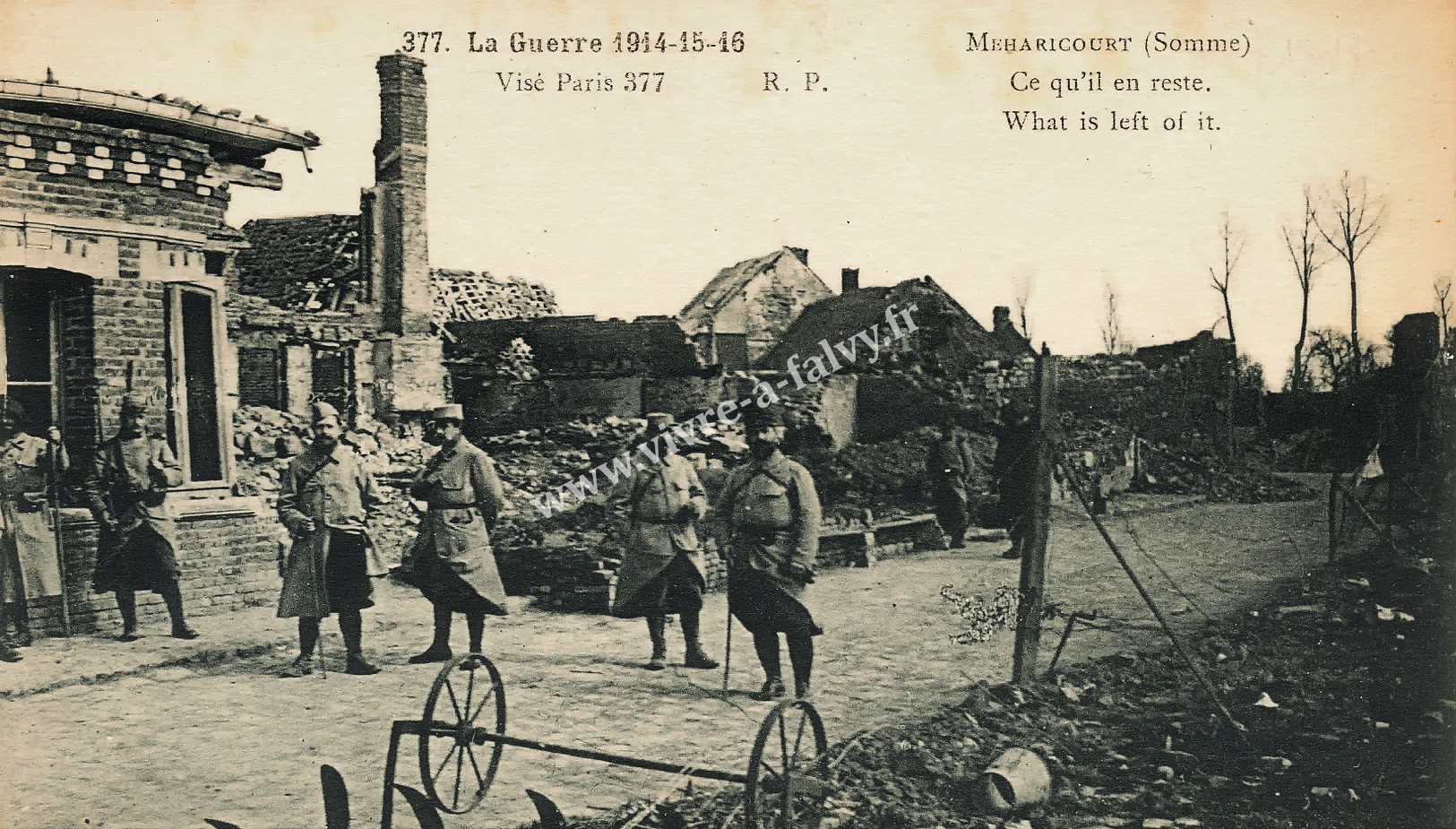 3 meharicourt village en ruine