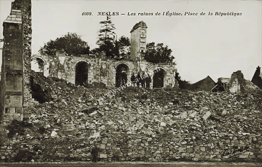 3 nesle les ruines de l eglise 2