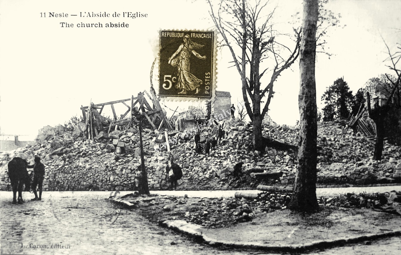 3 nesle les ruines de l eglise 3