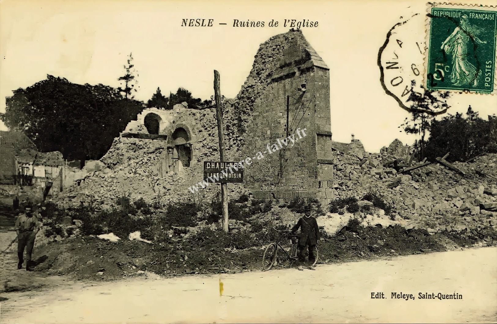 3 nesle les ruines de l eglise 4