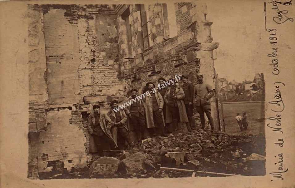 3 nesle mairie octobre 1918