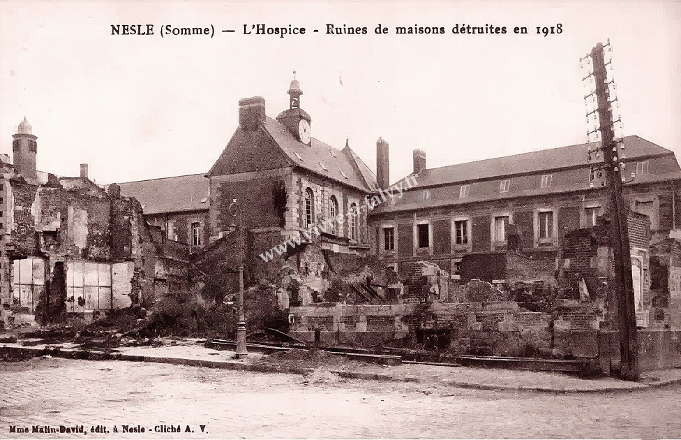 3 nesle ruines 1918