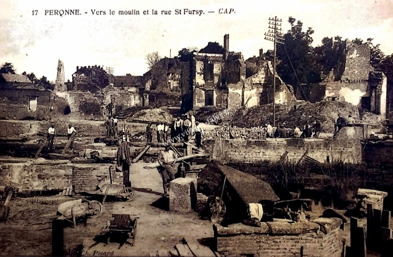 3 peronne vers le moulin la rue st fursy 1