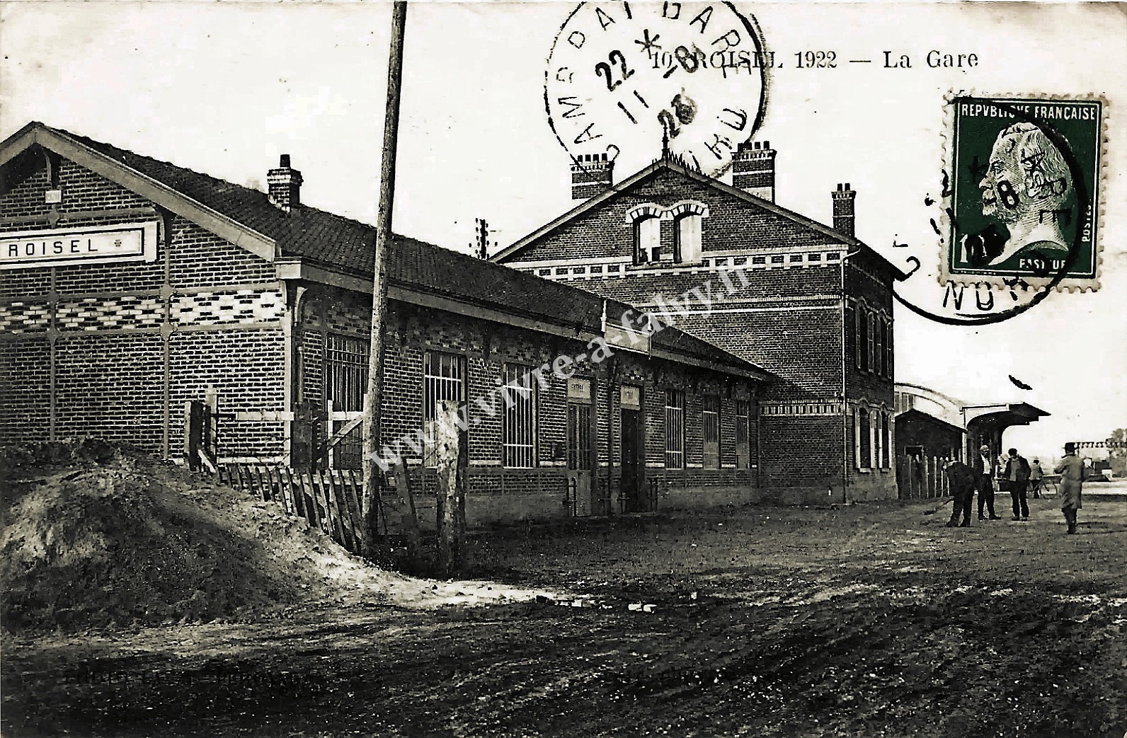 3 roisel la gare 1922