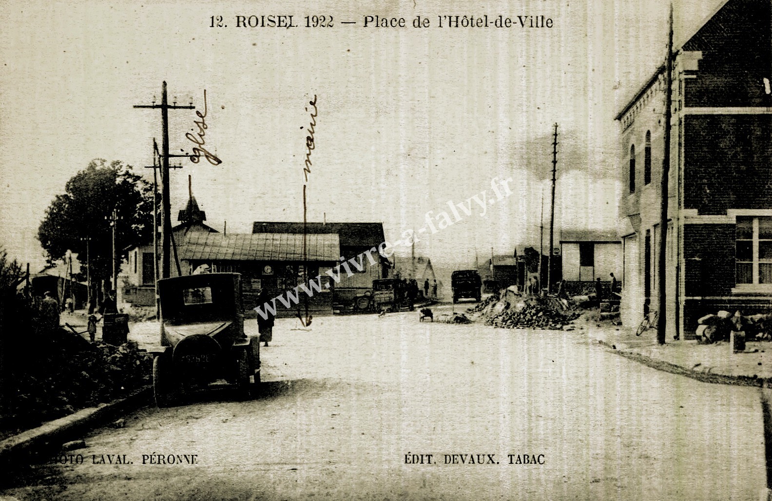 3 roisel place de l hotel de ville 1922