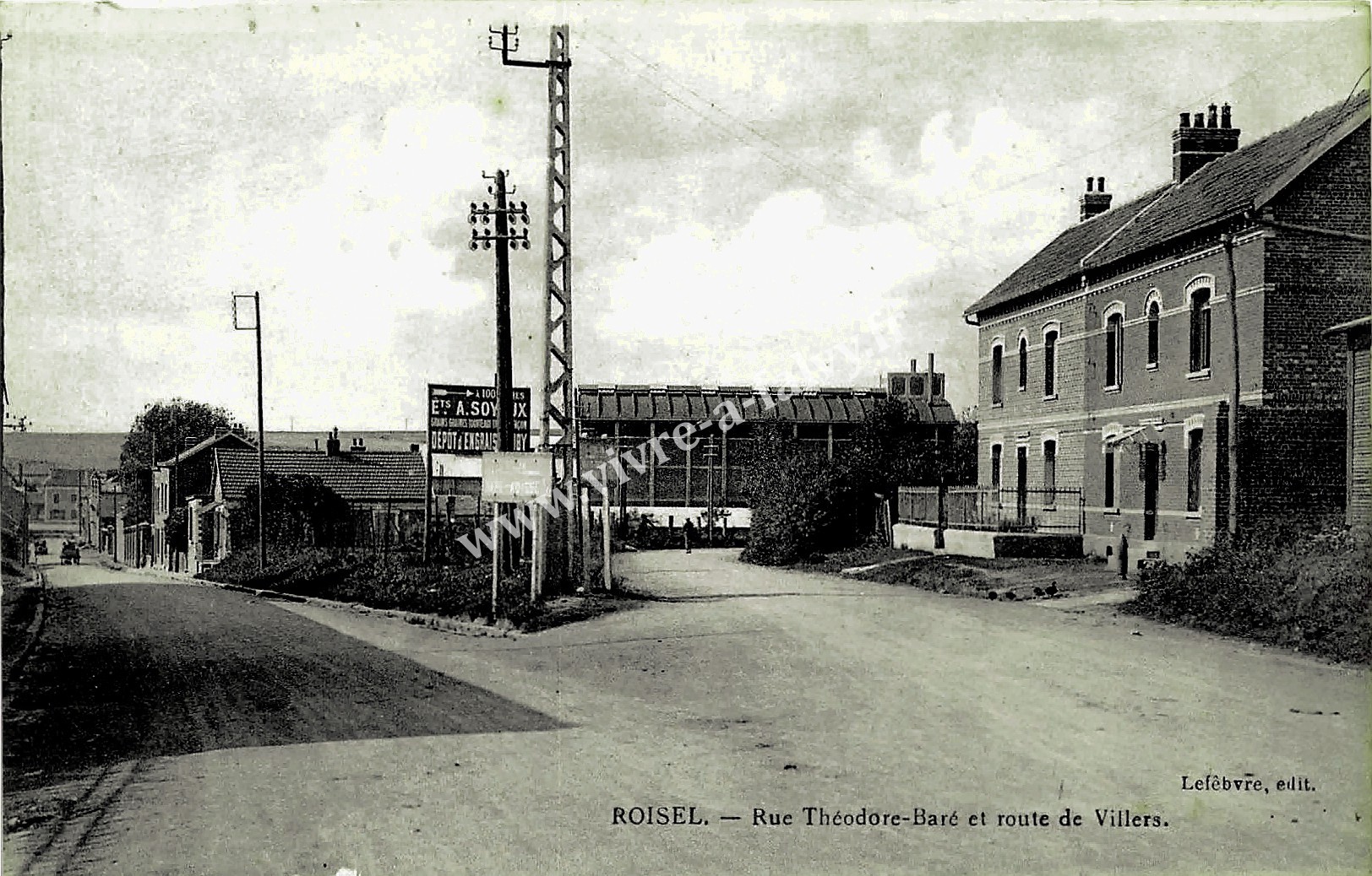 3 roisel rue theodore bare et route de villers