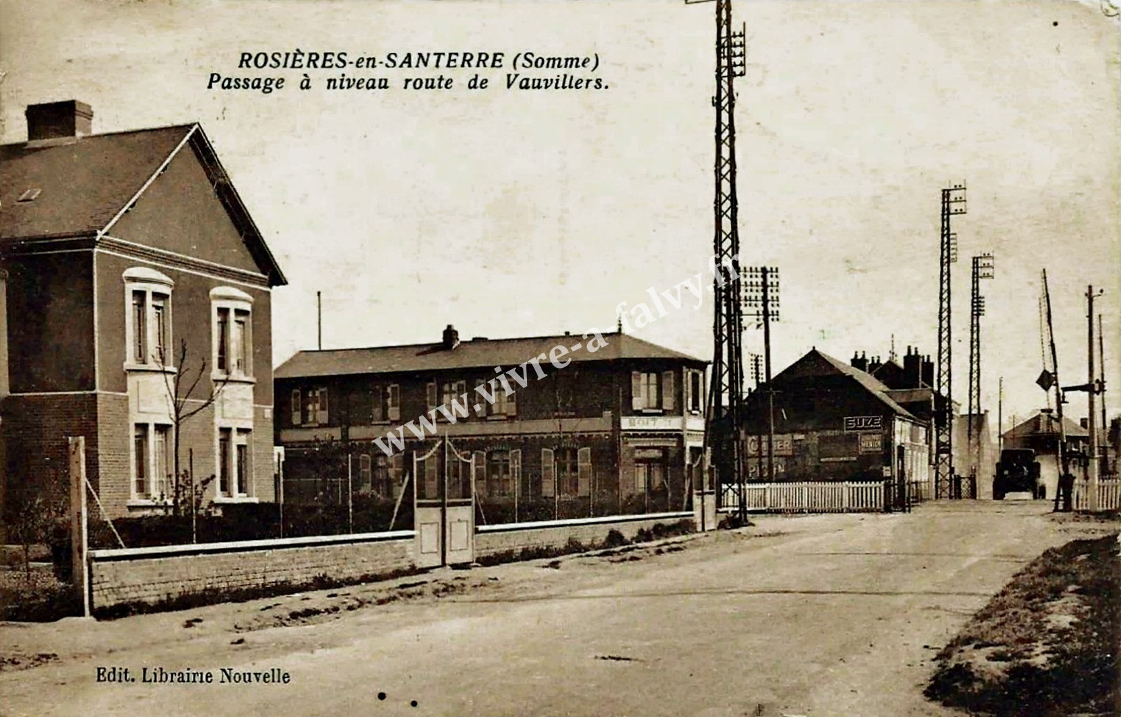 3 rosieres en santerre passage a niveau route de vauvillers