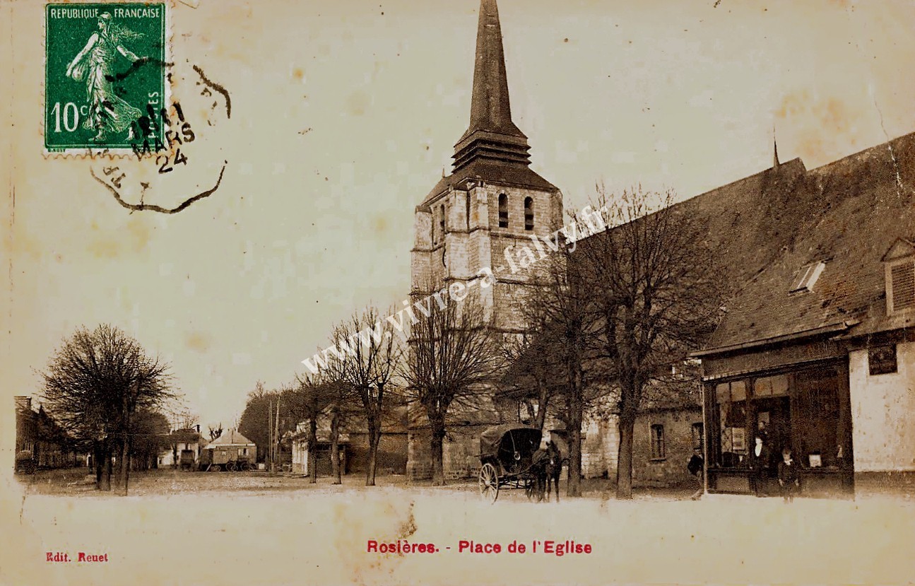 3 rosieres en santerre place de l eglise