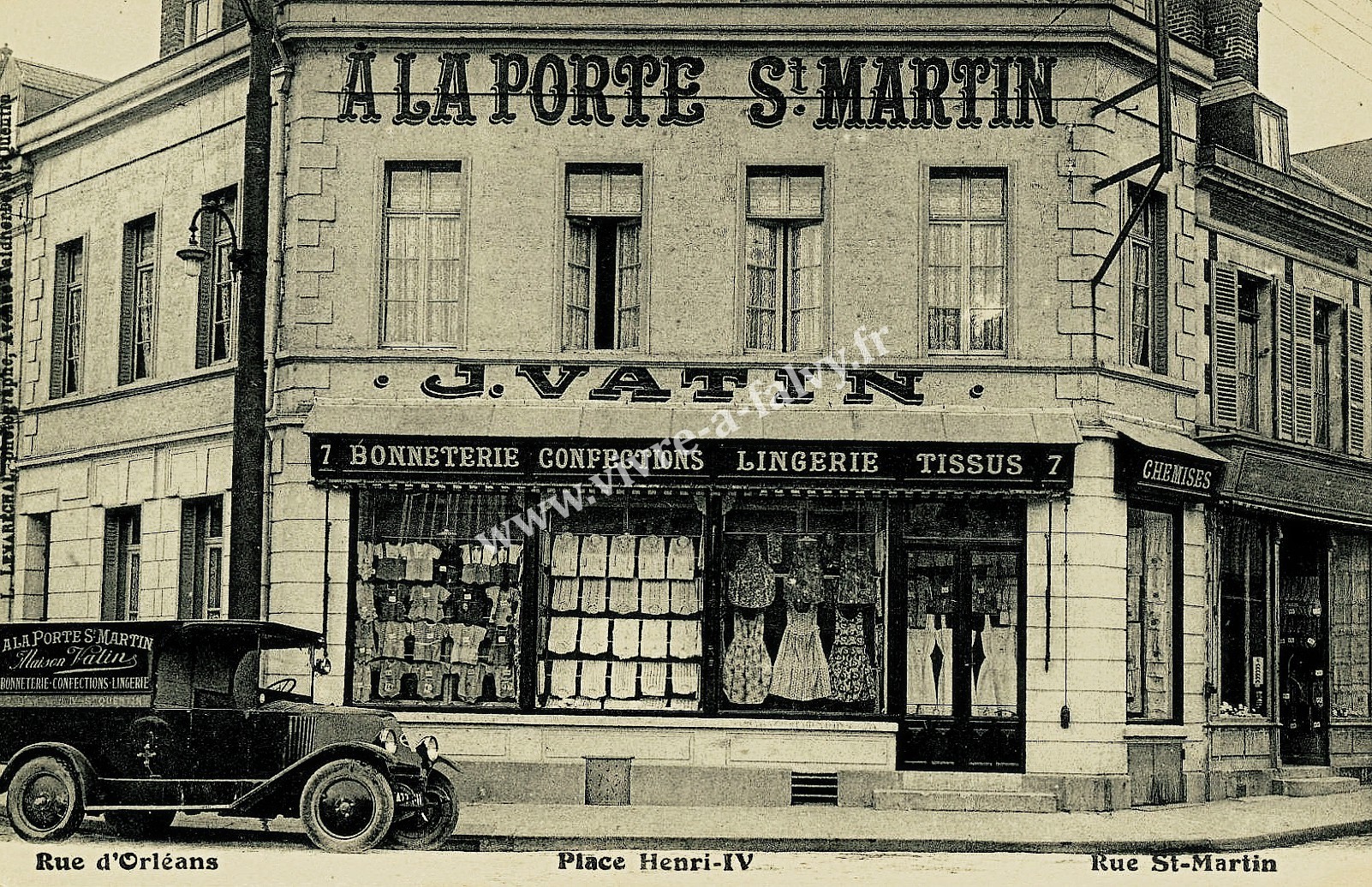 3 saint quentin a la porte saint martin j vatin place henri iv