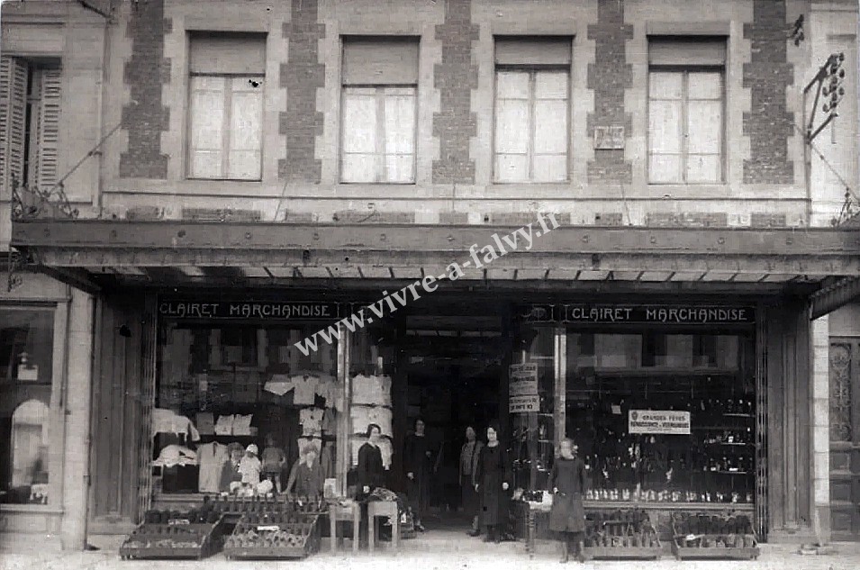 3 saint quentin devanture maison clairet vetements chaussures
