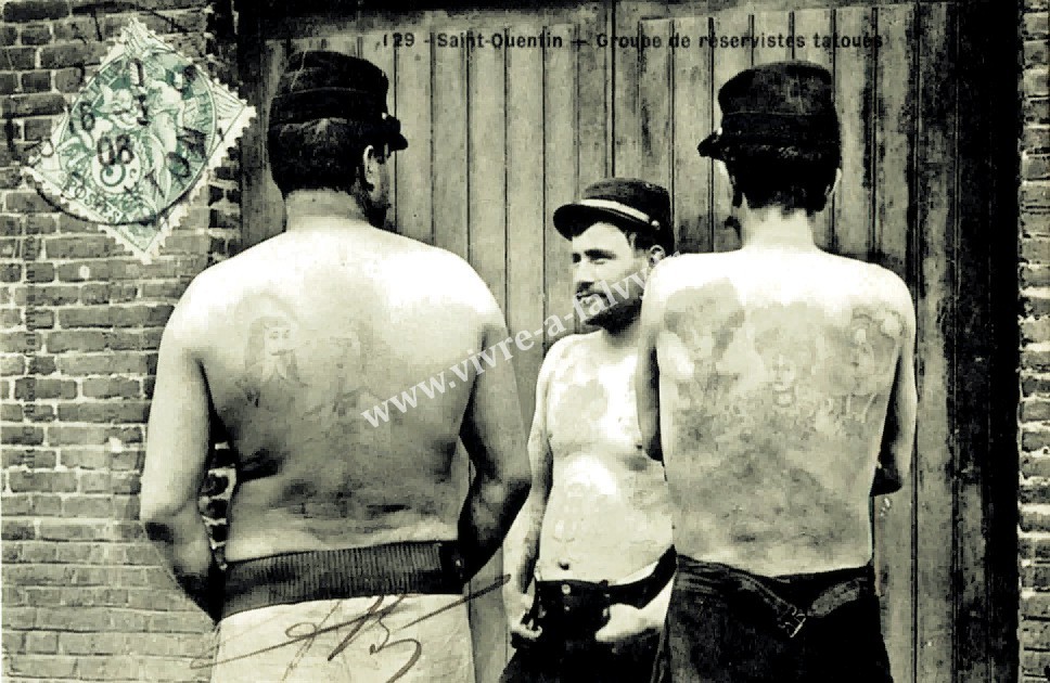 3 saint quentin groupe de reservistes tatoues
