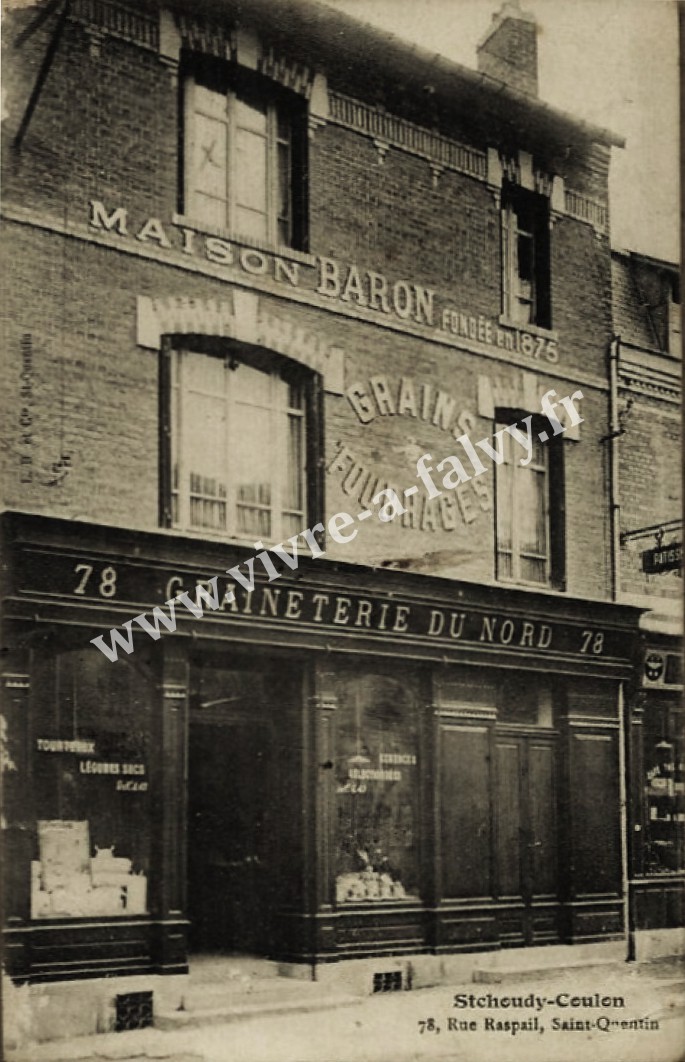 3 saint quentin magasin stchoudy coulon devanture graineterie rue raspail