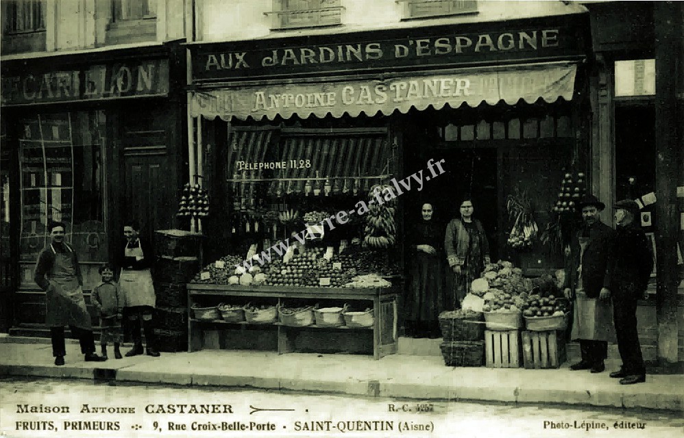 3 saint quentin maison castaner primeurs 9 rue croix belle porte