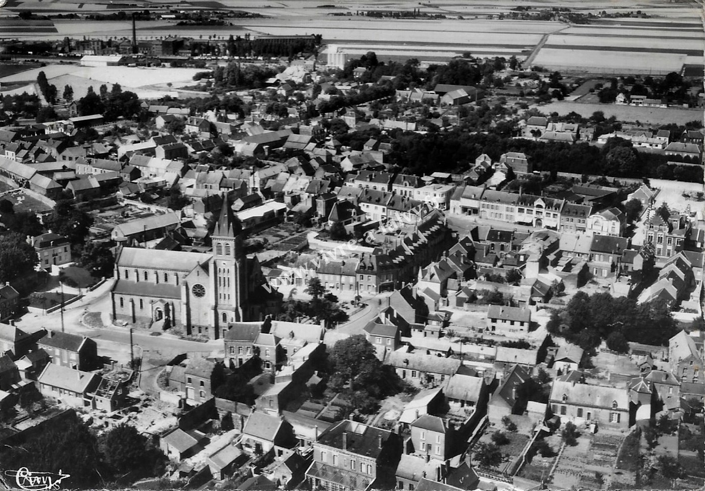 4 nesle vue aerienne