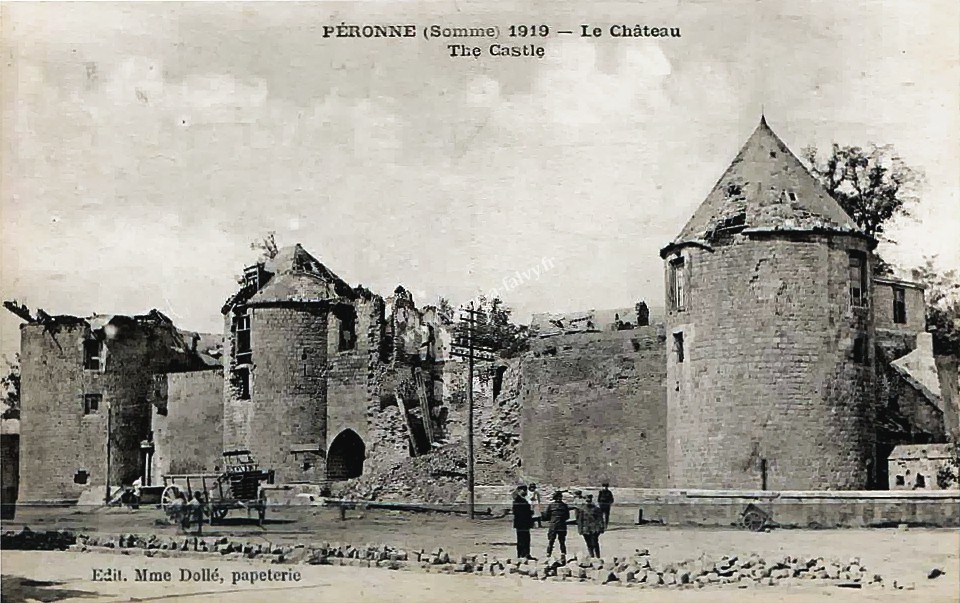 4 peronne 1919 le chateau 1