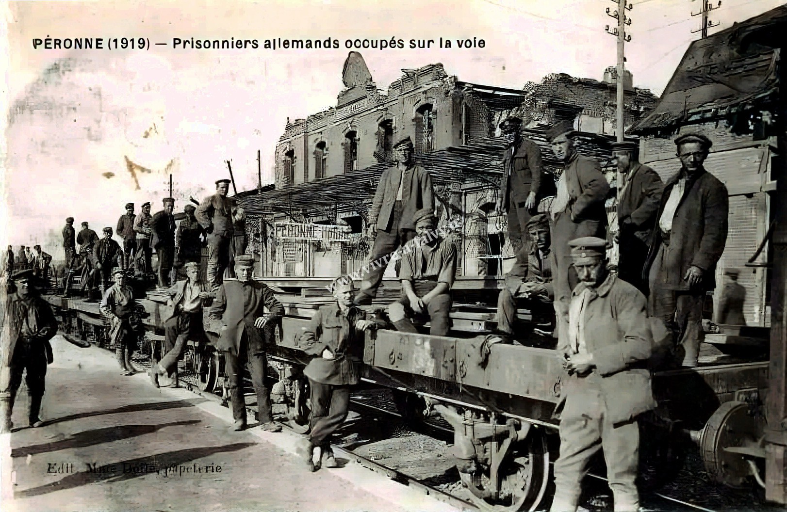 4 peronne 1919 prisonniers allemands 1