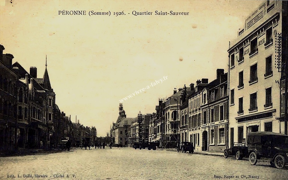 4 peronne 1926 quartier saint sauveur 1