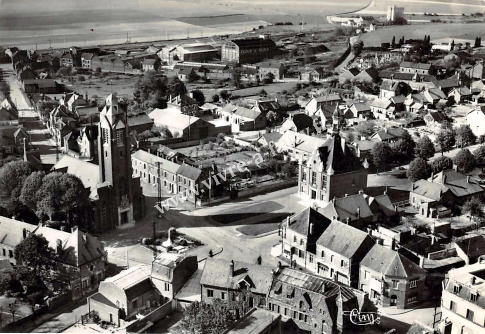4 roisel vue aerienne