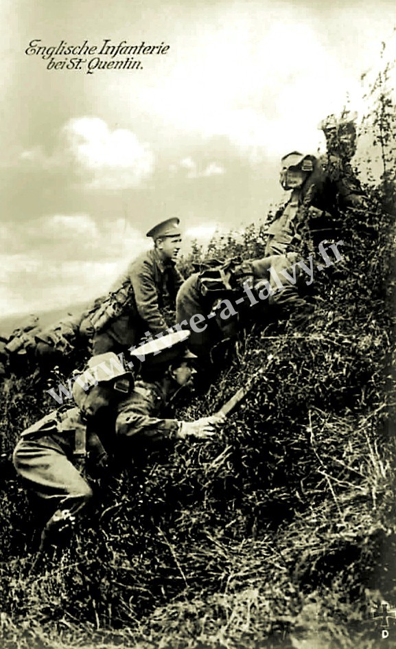 4 saint quentin infanterie anglaise