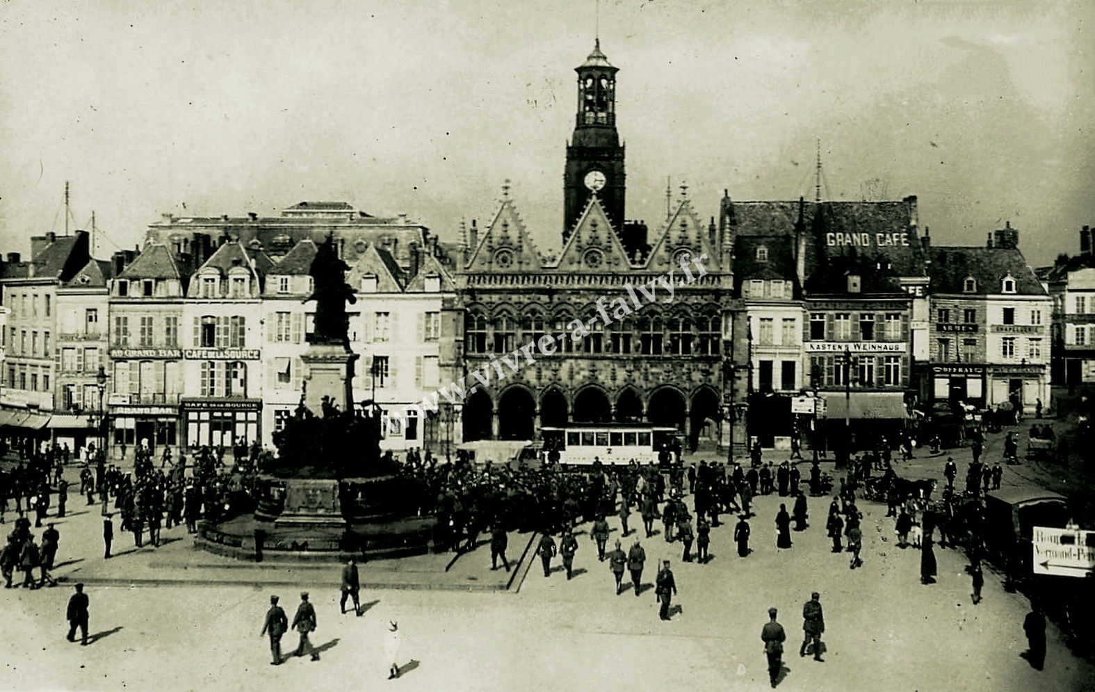 4 saint quentin marktplatz septembre 1916