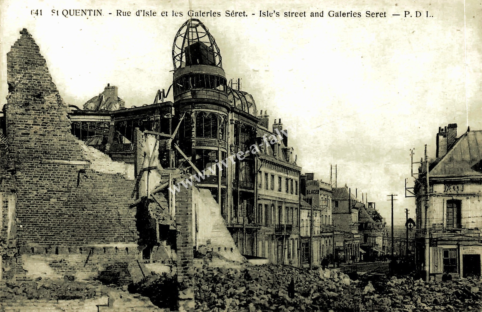 4 saint quentin rue d isle et les galeries seret