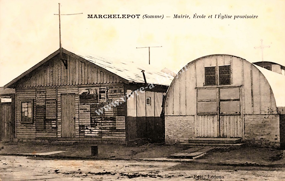 5 marchelepot mairie ecole et l eglise provisoire