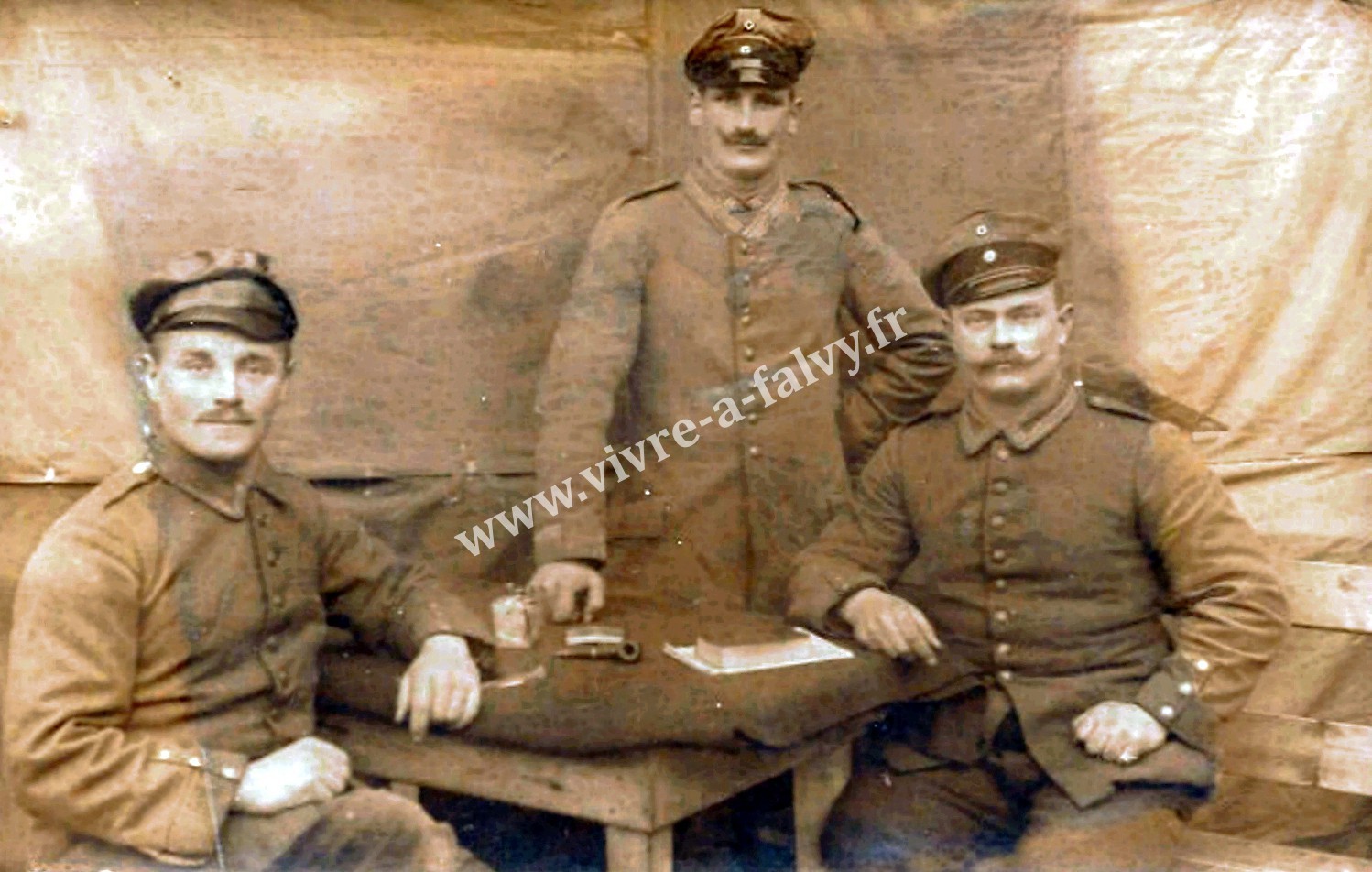 5 marchelepot soldats allemands 1915 