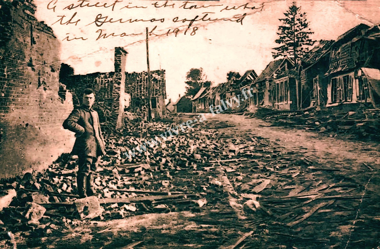 5 omiecourt soldat deutscher destruction