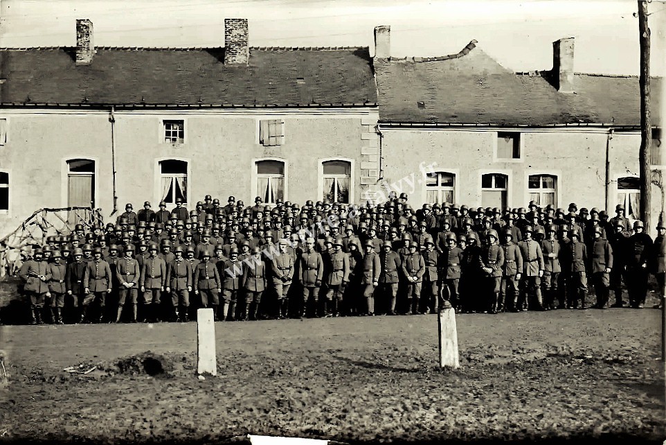 5 saint quentin groupe de soldats allemands