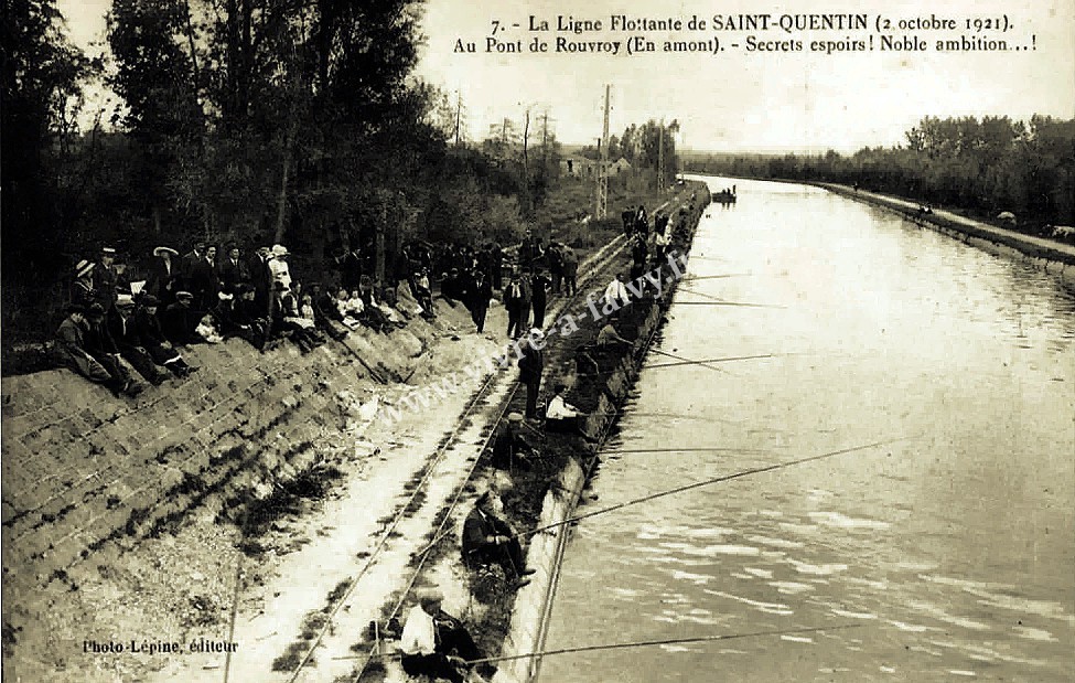 5 saint quentin la ligne flottante au pont de rouvroy