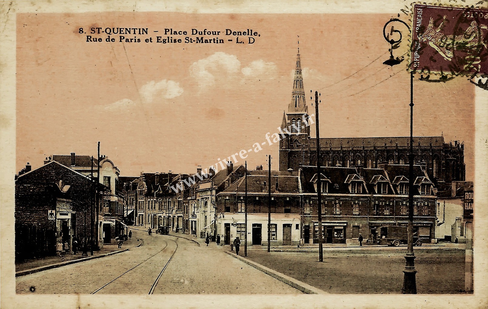 5 saint quentin place dufour denelle rue de paris l eglise st martin