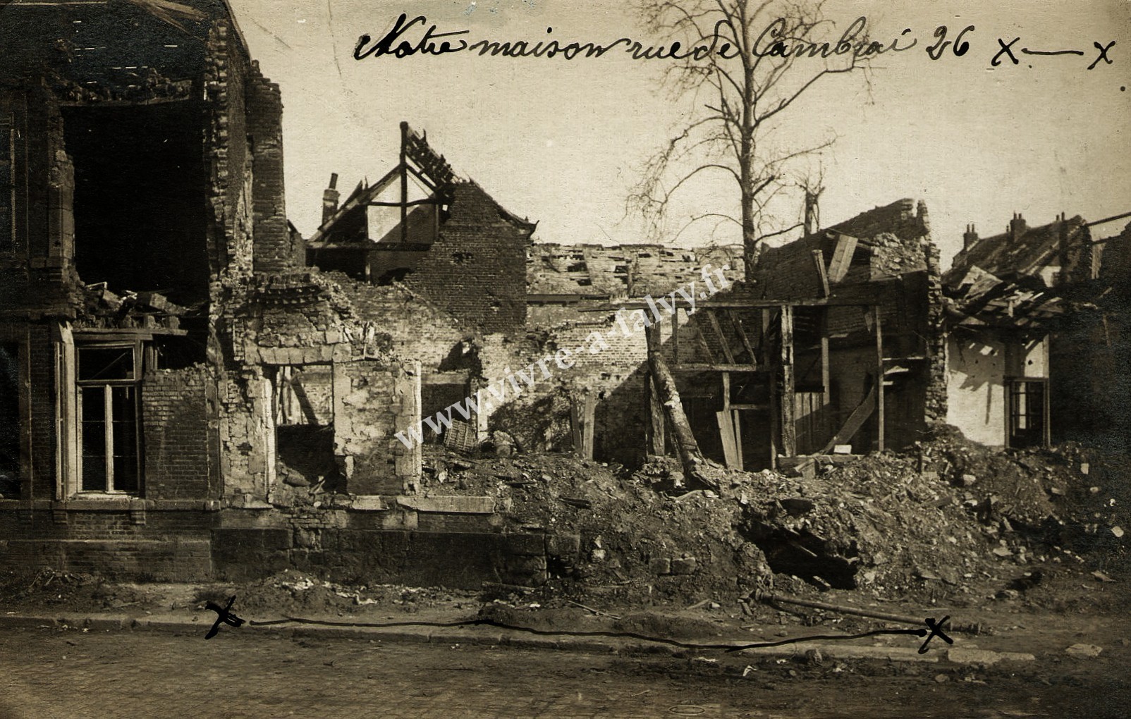 5 saint quentin rue de cambrai 1919