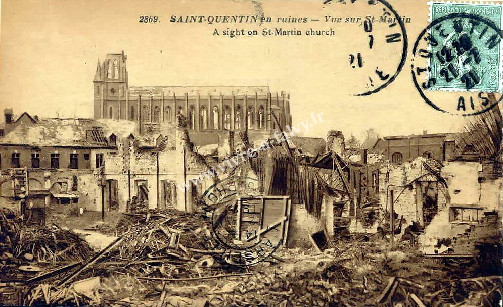 5 saint quentin vue sur st martin en ruines