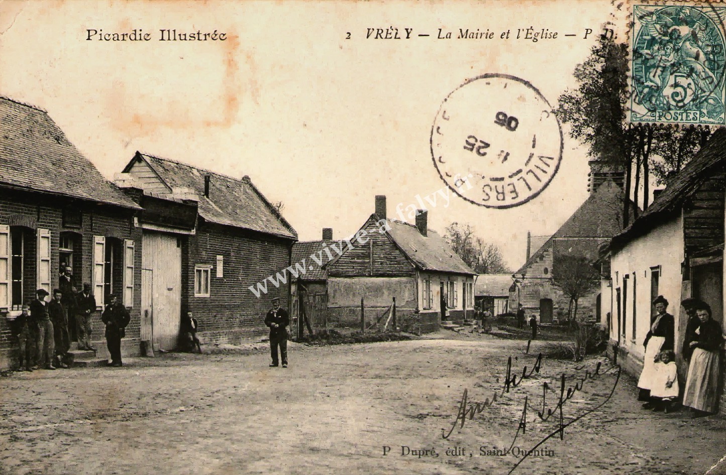 5 vrely la mairie l eglise