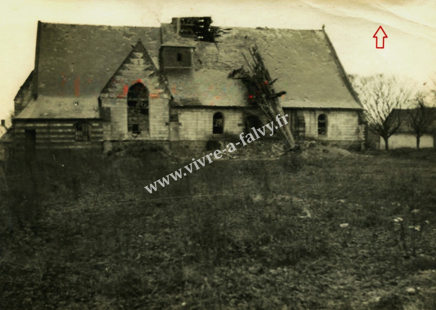 5 vrely les ruines de l eglise