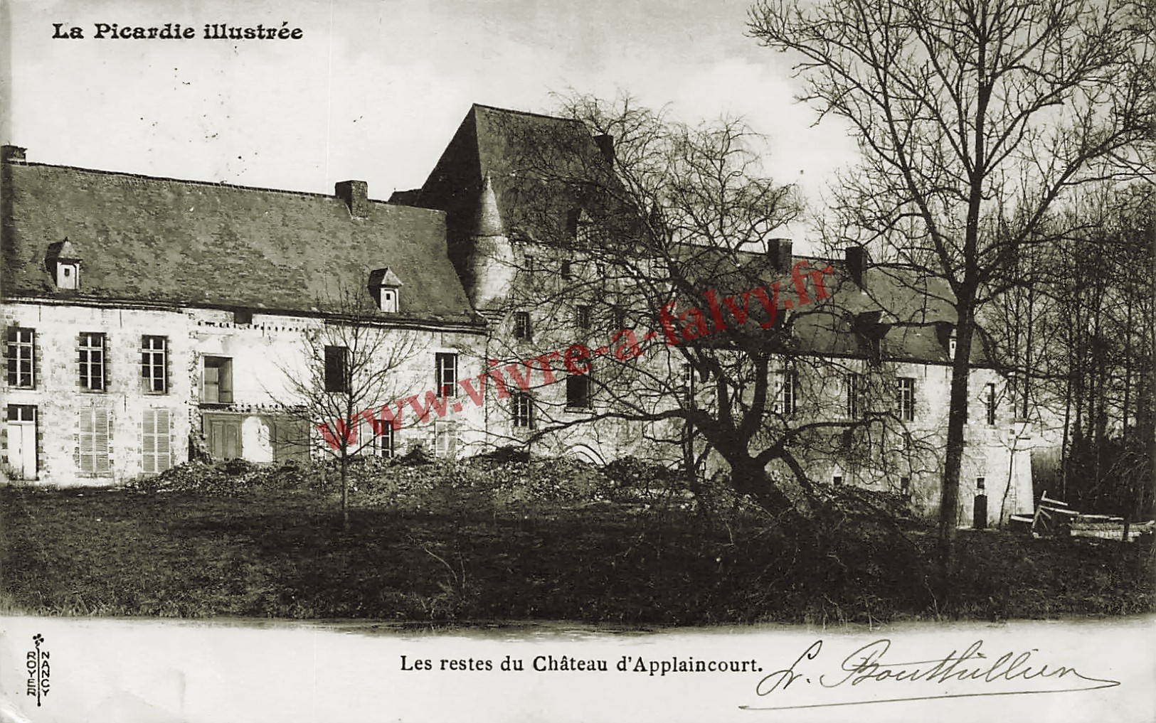 Brie 80 les restes du chateau d applaincourt