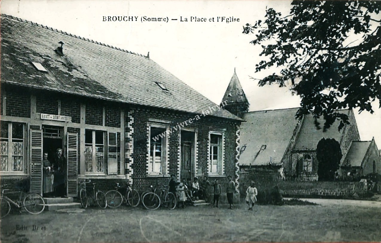 Brouchy place eglise 2