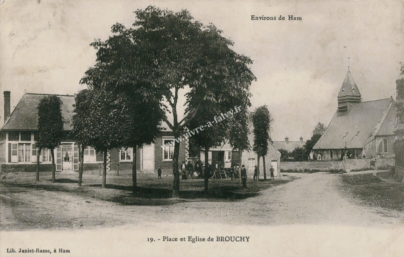 Brouchy place eglise