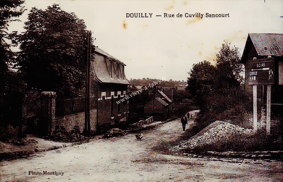 Douilly rue de cuvilly sancourt