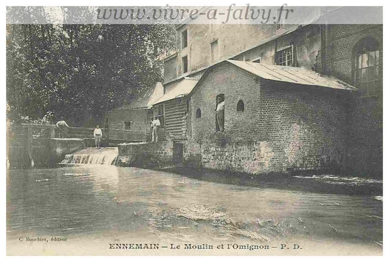 Ennemain - Le Moulin et l'Omignon 