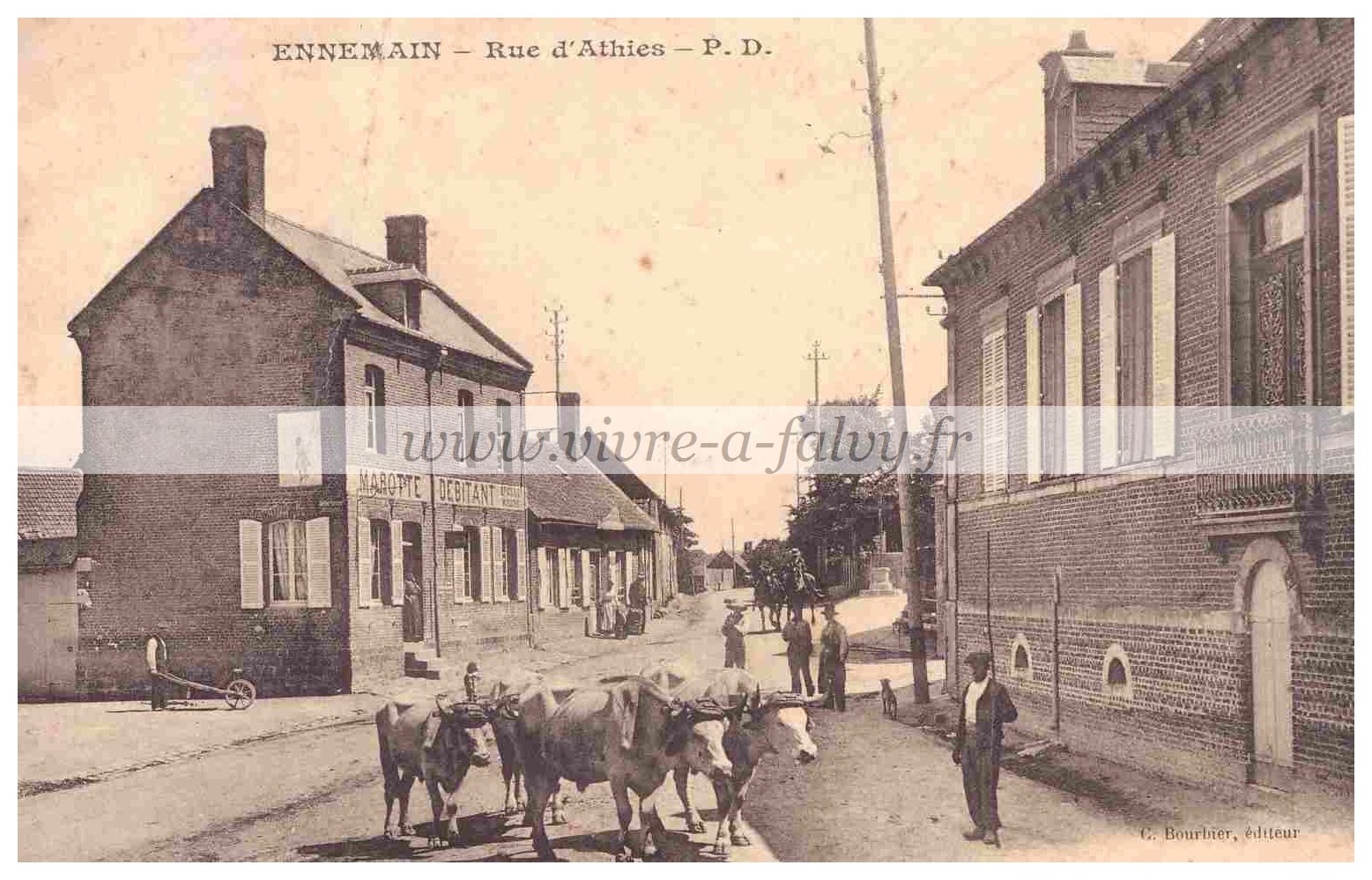 Ennemain - Rue d'Athies