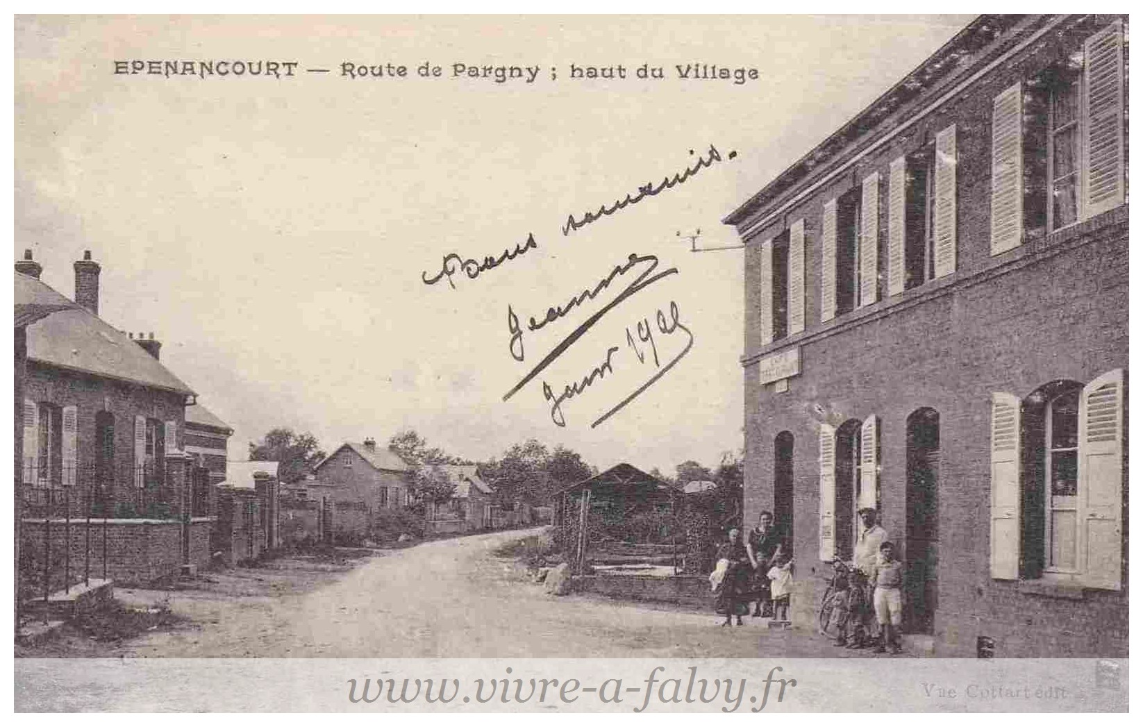 Epenancourt - Route de Pargny