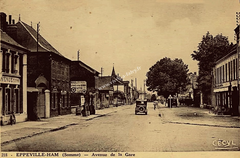 Eppeville avenue de la gare