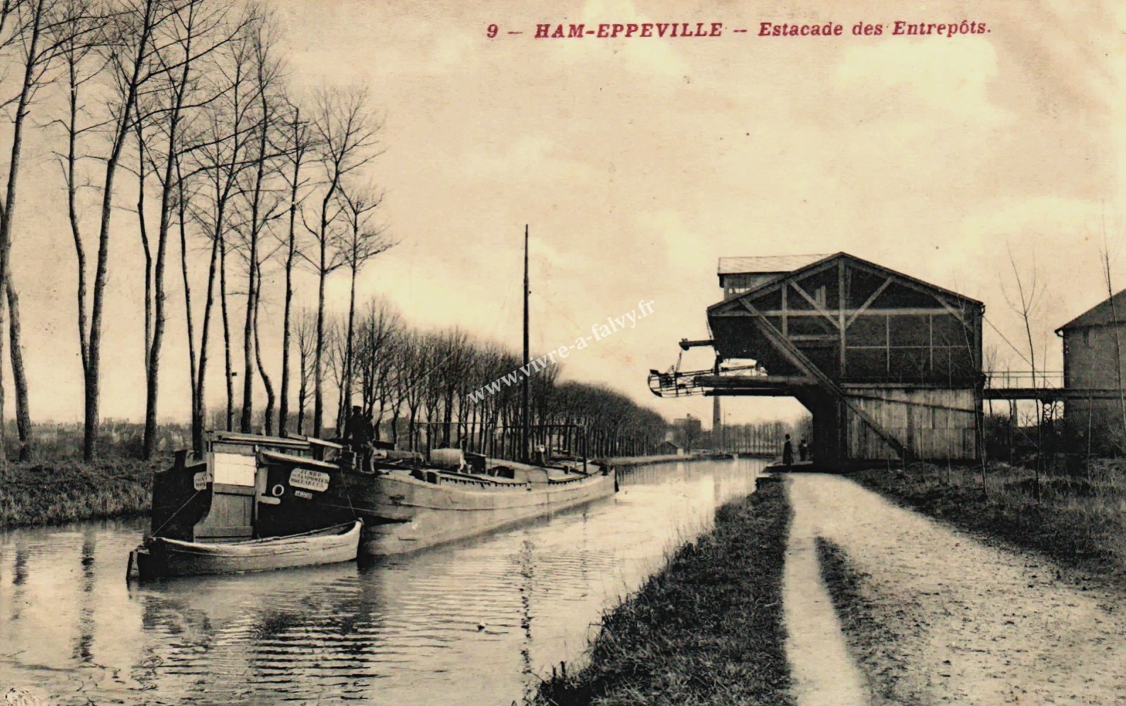 Eppeville estacade des entrepots