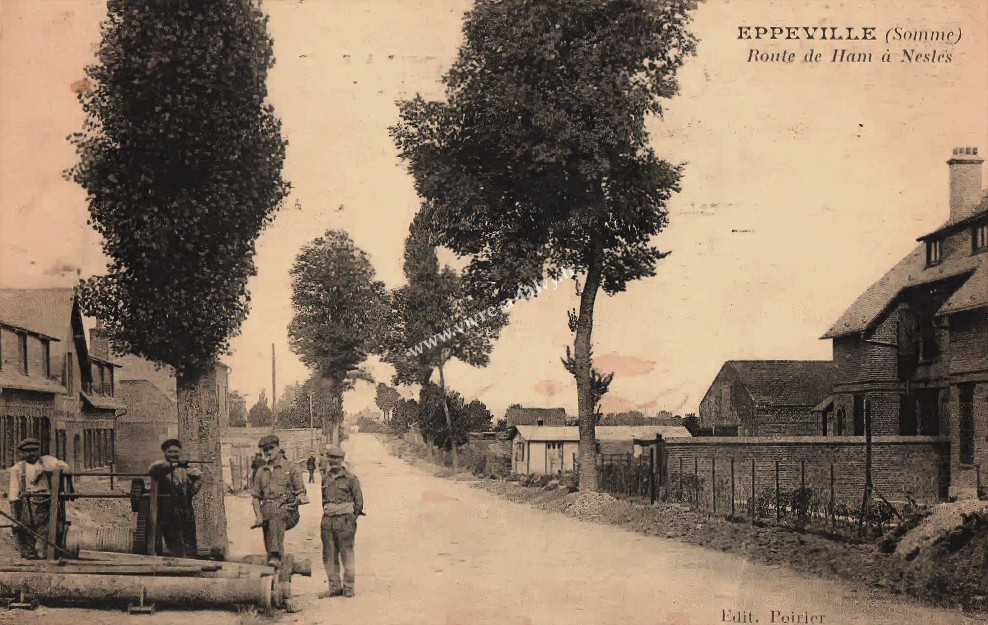 Eppeville route de ham