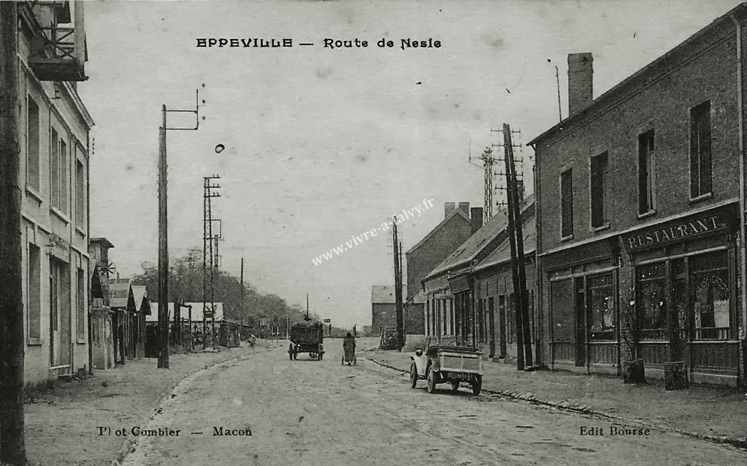 Eppeville route de nesle
