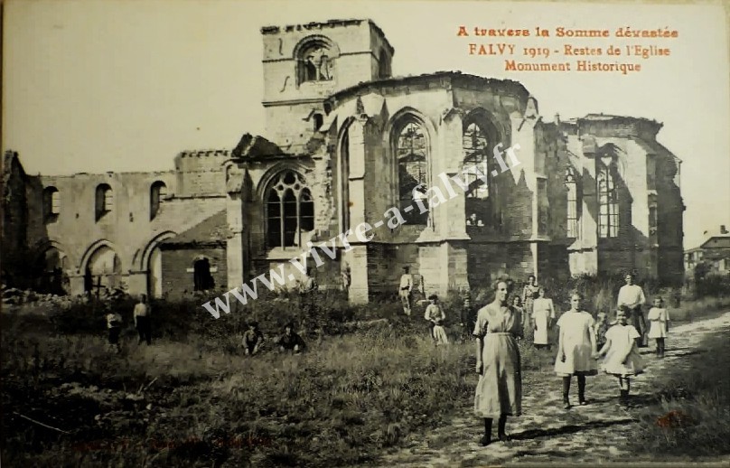Falvy 80 restes de l eglise 1919