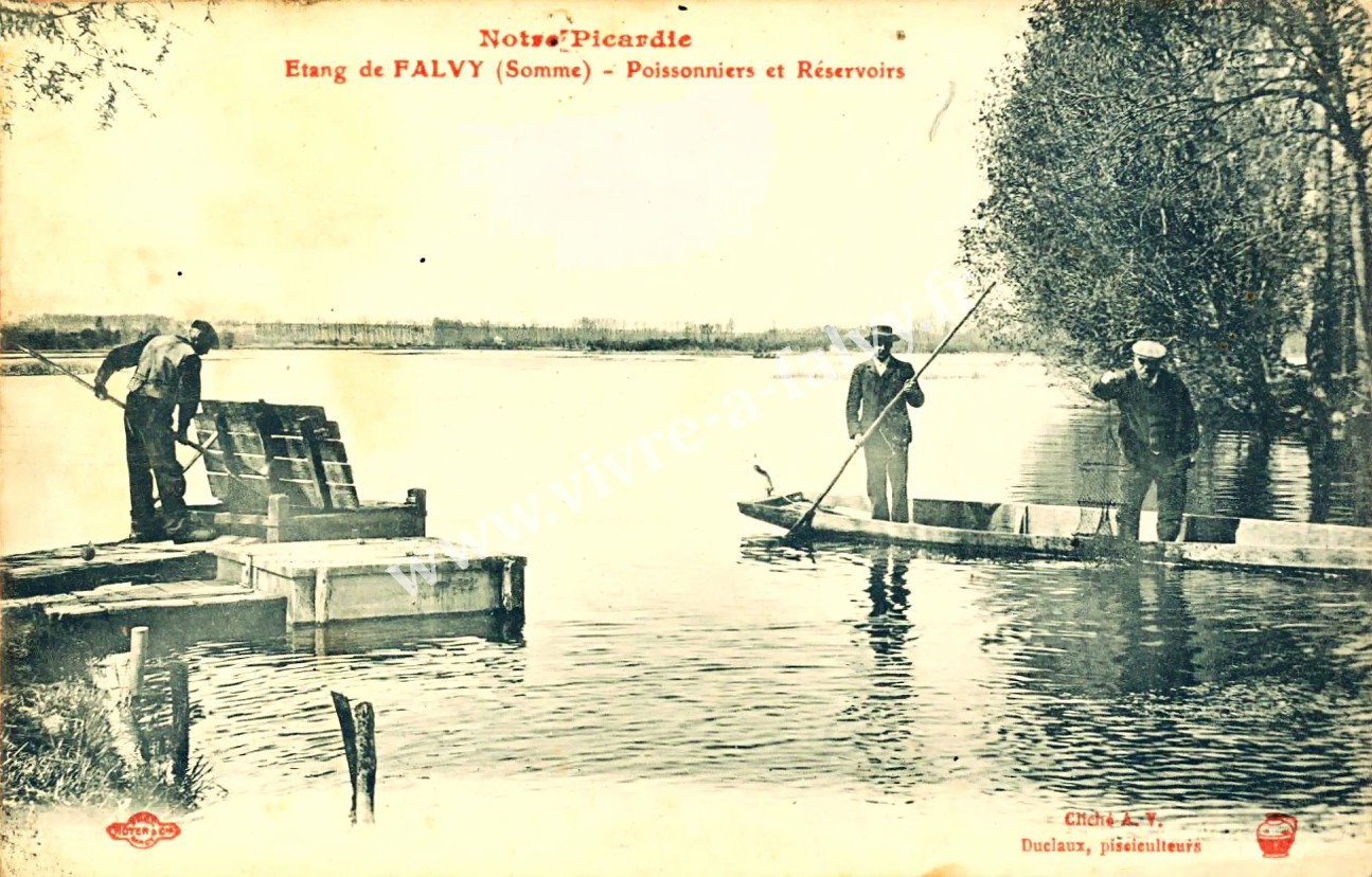Falvy etangs poissonniers reservoirs