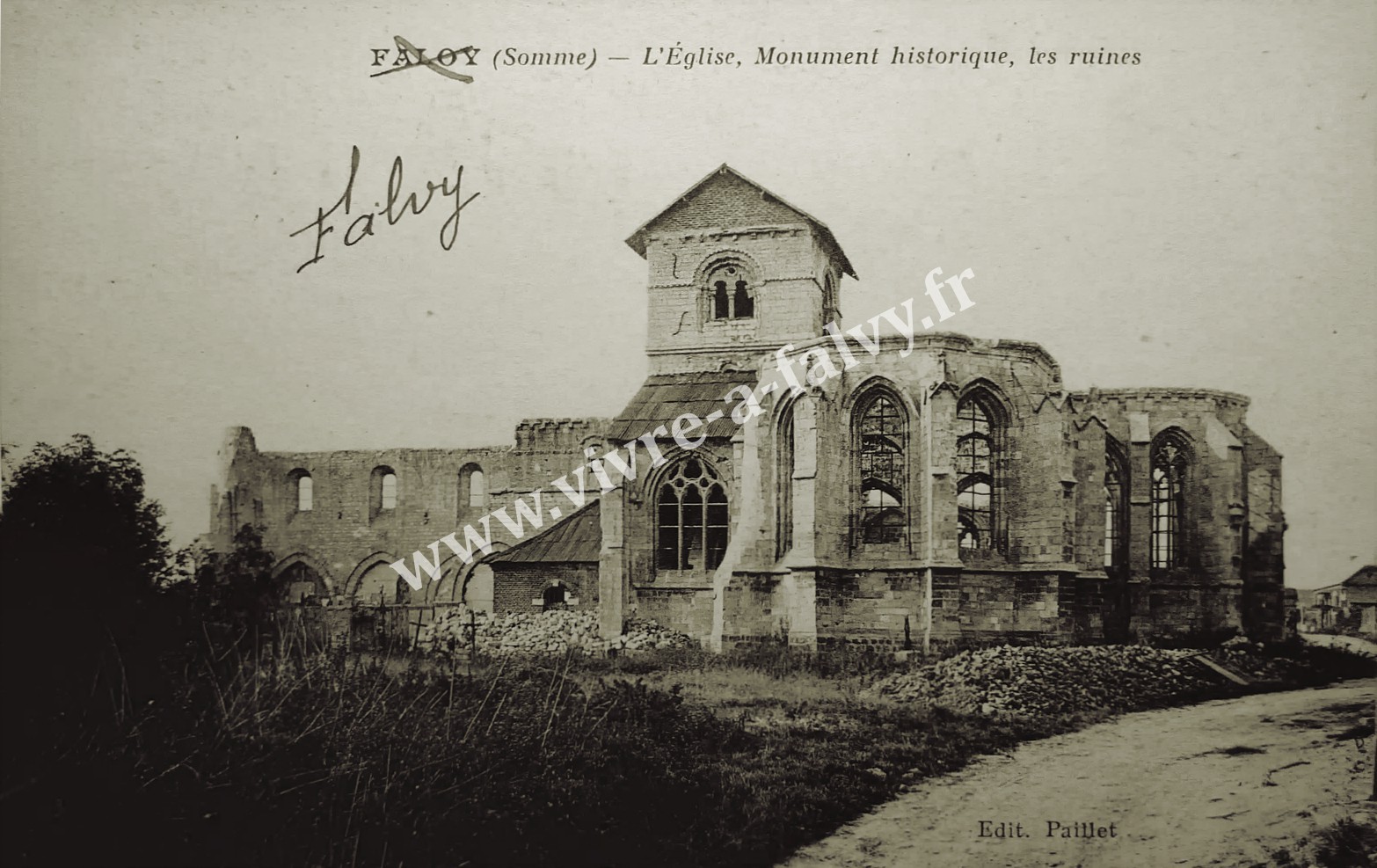 Falvy ruines eglises